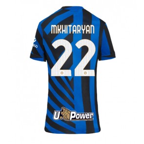 Inter Milan Henrikh Mkhitaryan #22 Hemmatröja Kvinnor 2024-25 Kortärmad